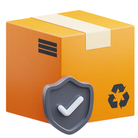 Protective Packaging  3D Icon