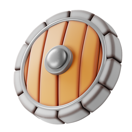 Protective Shield  3D Icon