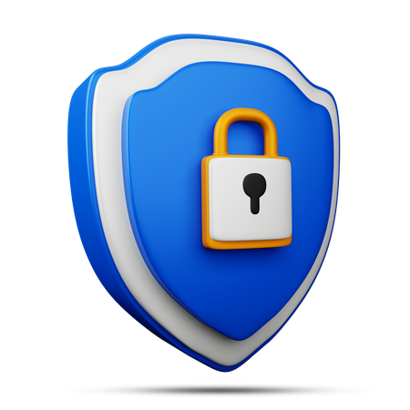 Protective Shield  3D Icon