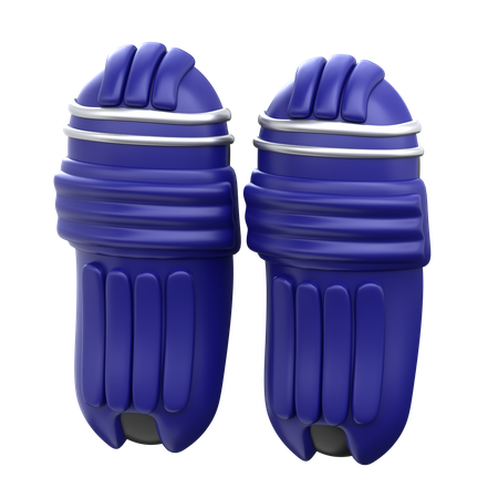 Protège-tibia de cricket  3D Icon