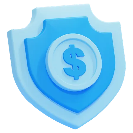 Proteger el dinero  3D Icon