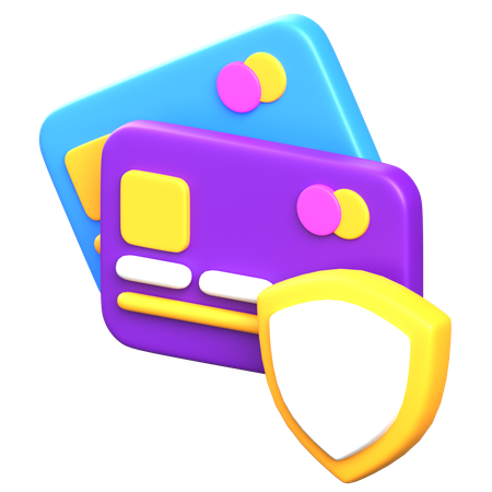 Pagamento protegido  3D Icon