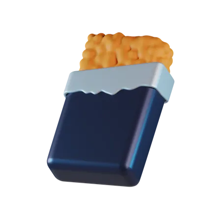 Protein Bar  3D Icon