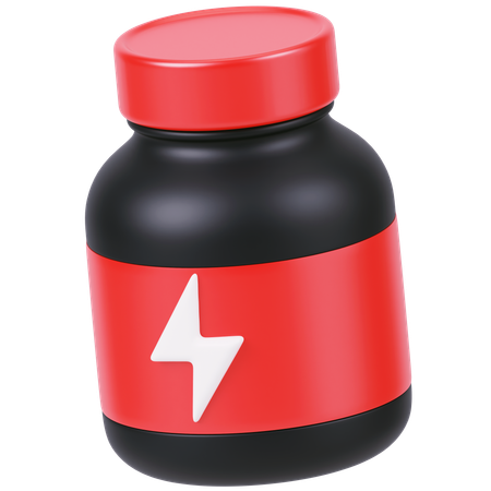Protein Jar  3D Icon
