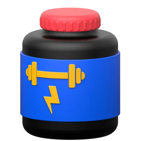 Protein Jar  3D Icon