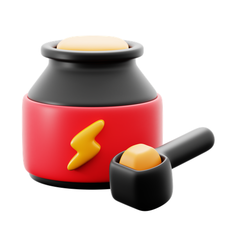 Protein Jar  3D Icon