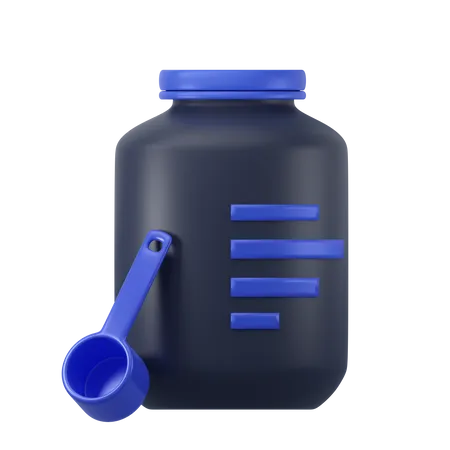 Protein Powder  3D Icon