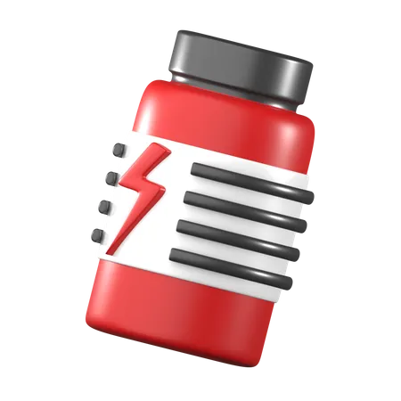 Protein Powder  3D Icon