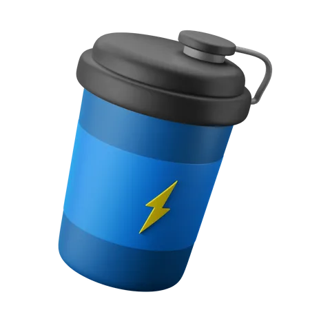 Protein Shake Fitness Drink 3 D Icon Illustration 3D Icon
