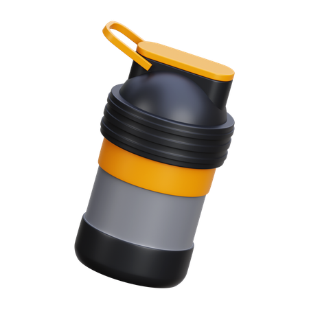 Protein Shake Bottle  3D Icon