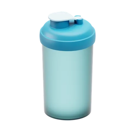 Protein Shake Bottle  3D Icon