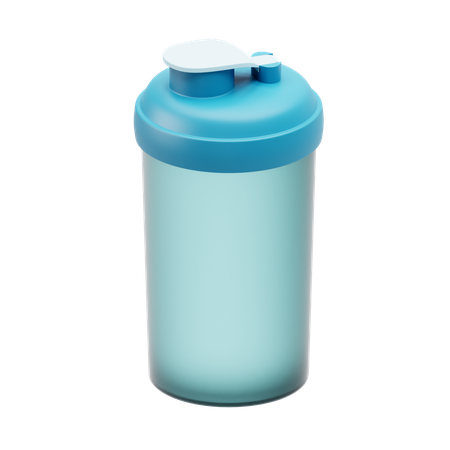 Protein Shake Bottle  3D Icon