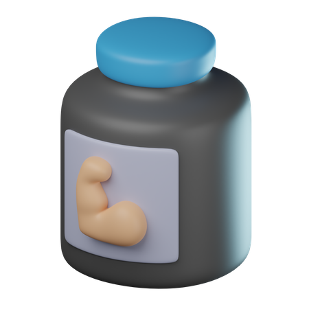 Protein Supplement  3D Icon