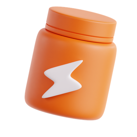 Proteinflasche  3D Icon