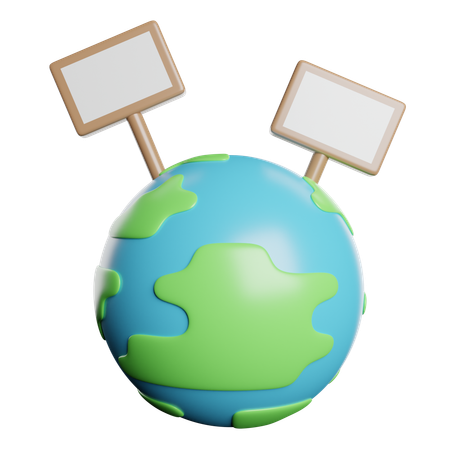 Protest  3D Icon