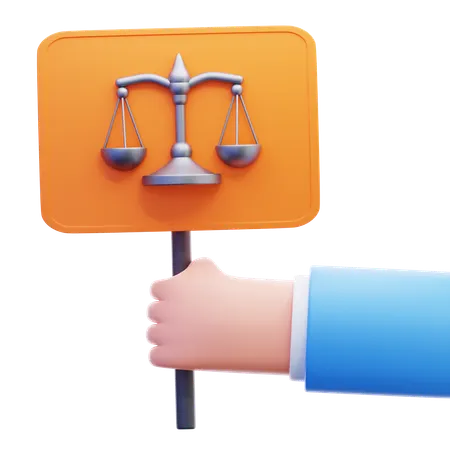 Protest  3D Icon