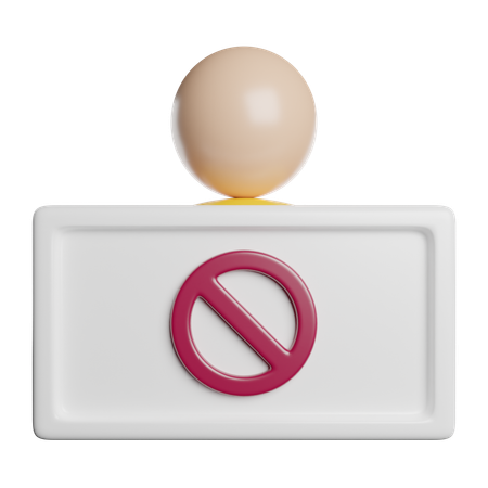 Protesta  3D Icon