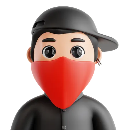 Protester  3D Icon