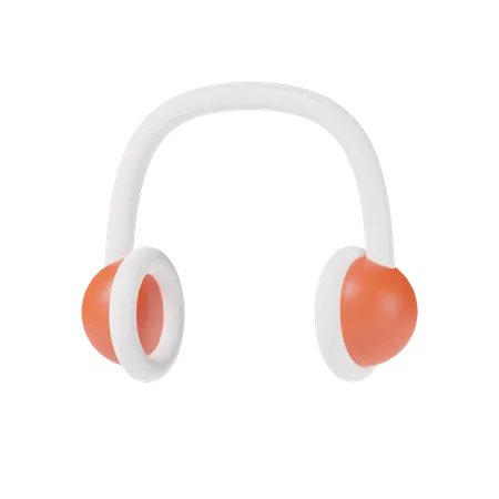 Protetor de ouvido  3D Icon