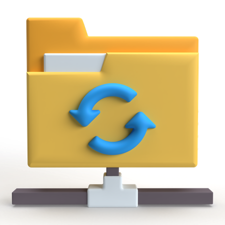 Protocole de transfer de fichier  3D Icon