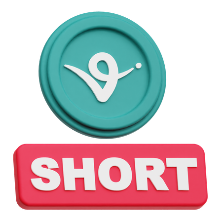 Protocole virtuel court  3D Icon