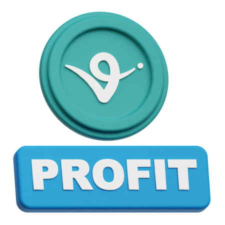 Profit du protocole virtuel  3D Icon