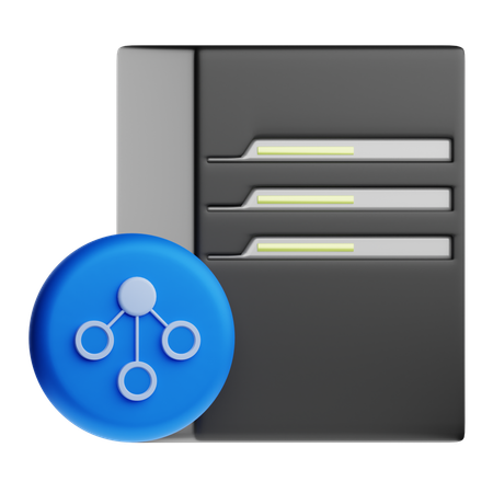 Protocolo de configuración dinámica de host del servidor DHCP  3D Icon