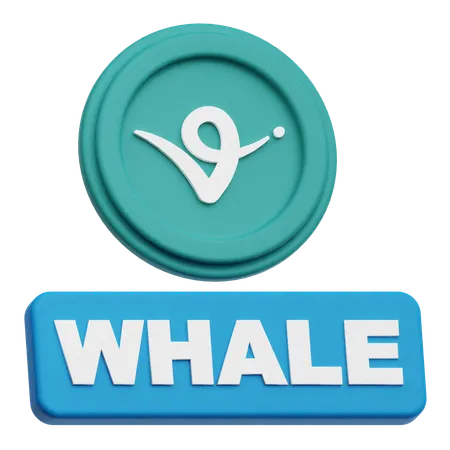 Baleia de protocolo virtual  3D Icon