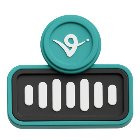 Audio de protocolo virtual  3D Icon