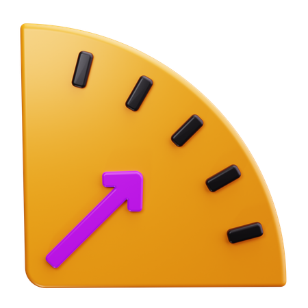 分度器  3D Icon