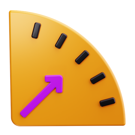 Protractor  3D Icon