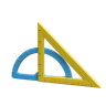 3d protractor logo