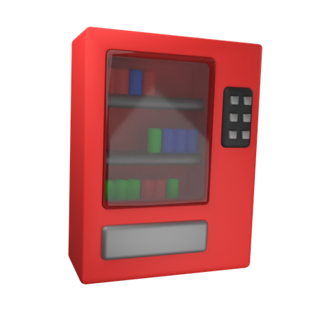 Máquina vendedora  3D Icon