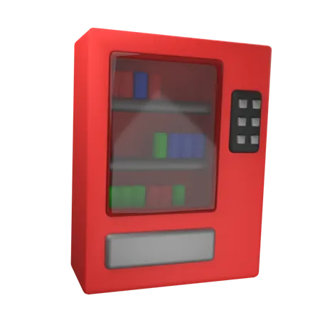 Máquina vendedora  3D Icon