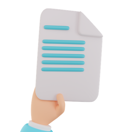 Provide Documents  3D Icon