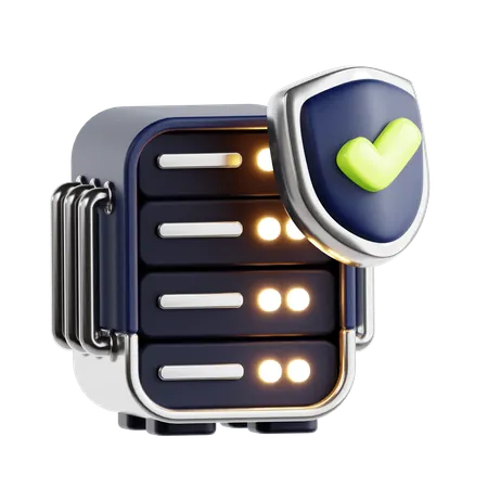 Proxy Server  3D Icon