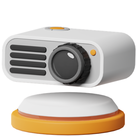 Proyector  3D Icon