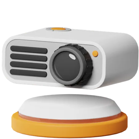 Proyector  3D Icon