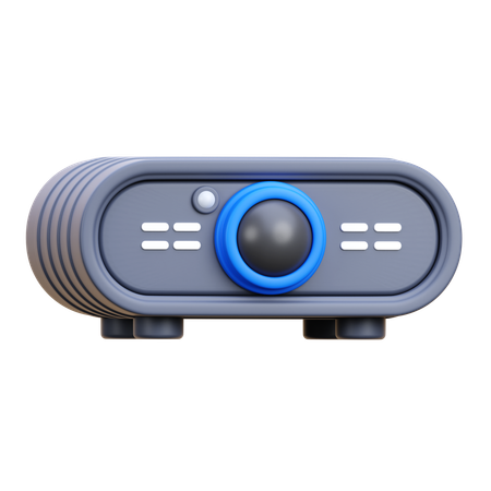 Proyector  3D Icon