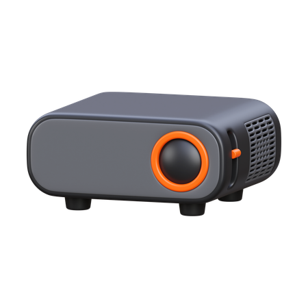 Proyector  3D Icon