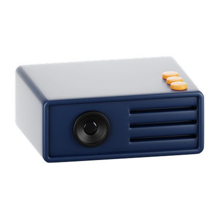 Proyector  3D Icon