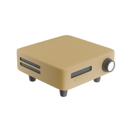 Proyector  3D Icon