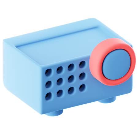 Proyector  3D Icon