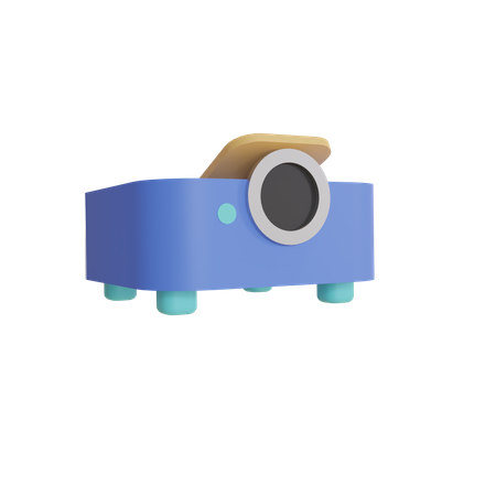 Proyector  3D Illustration