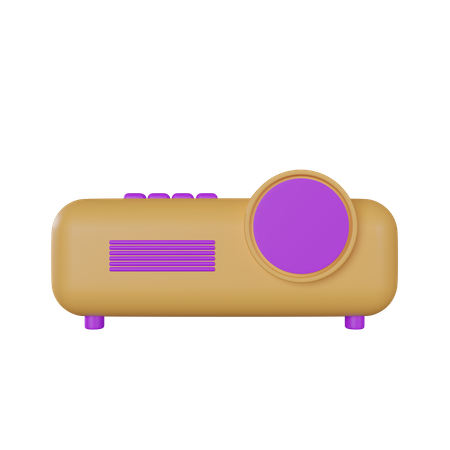 Proyector  3D Icon