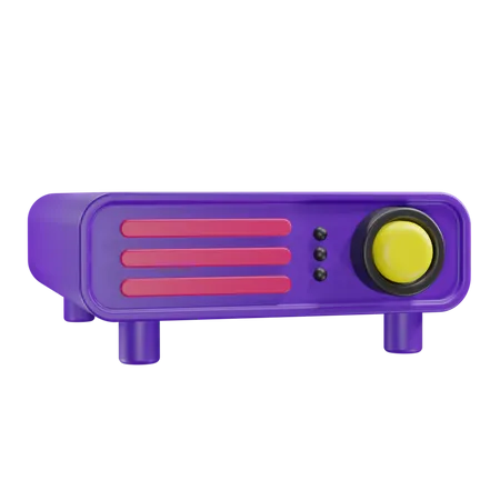 Proyector  3D Icon