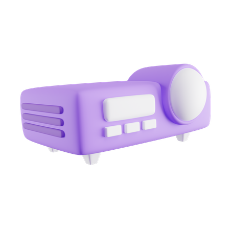 Proyector  3D Icon