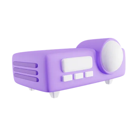 Proyector  3D Icon