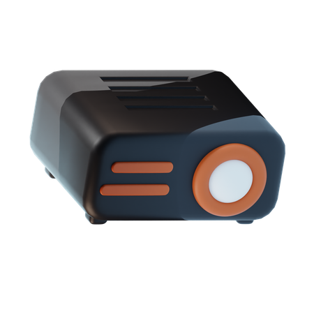 Proyector de cine  3D Icon