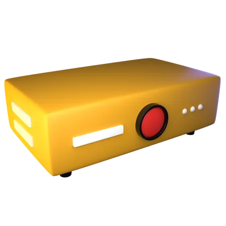 Proyector de cine  3D Icon